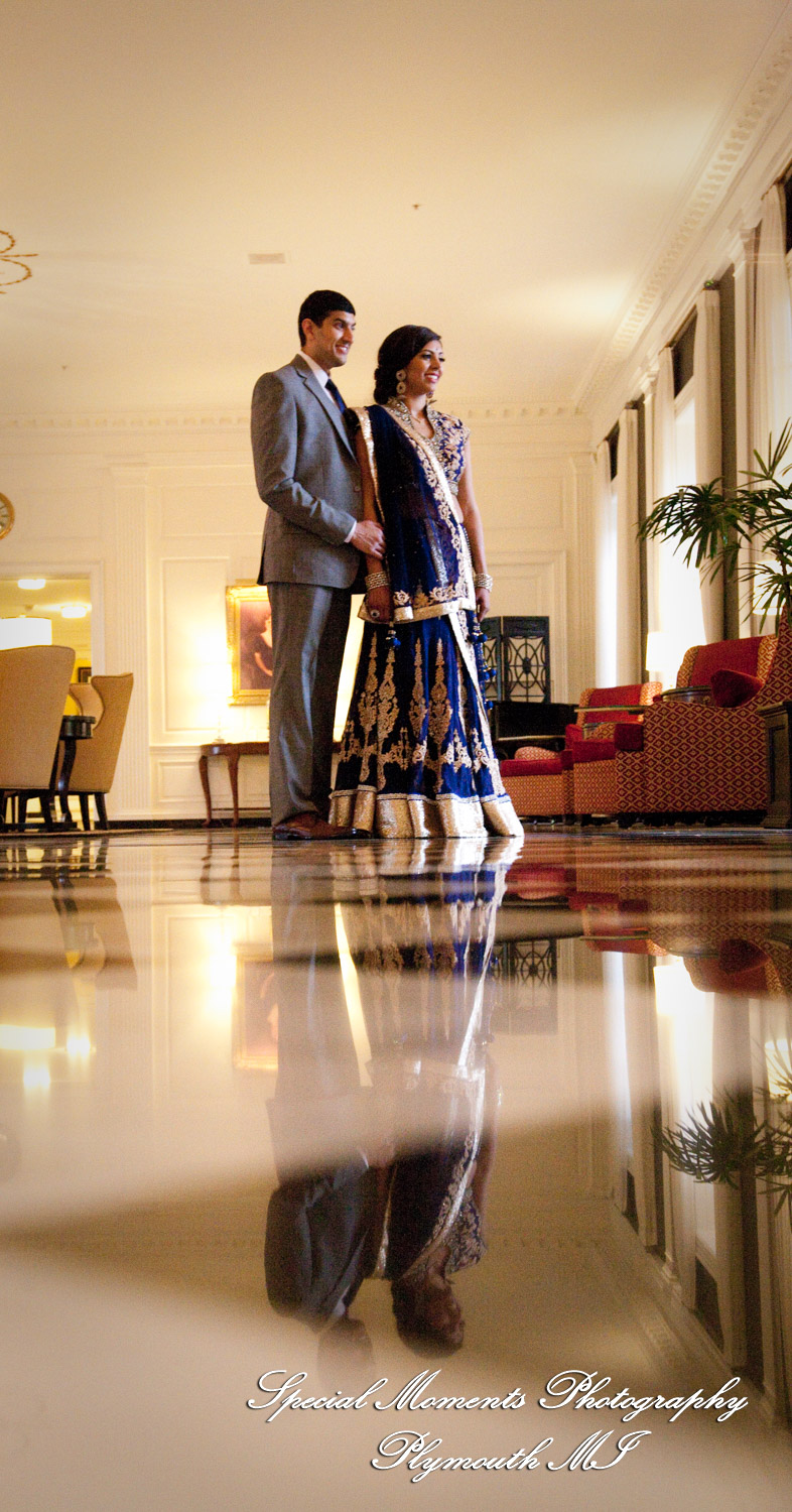Sharmila & Sameer at Dearborn Inn Dearborn MI wedding photograph