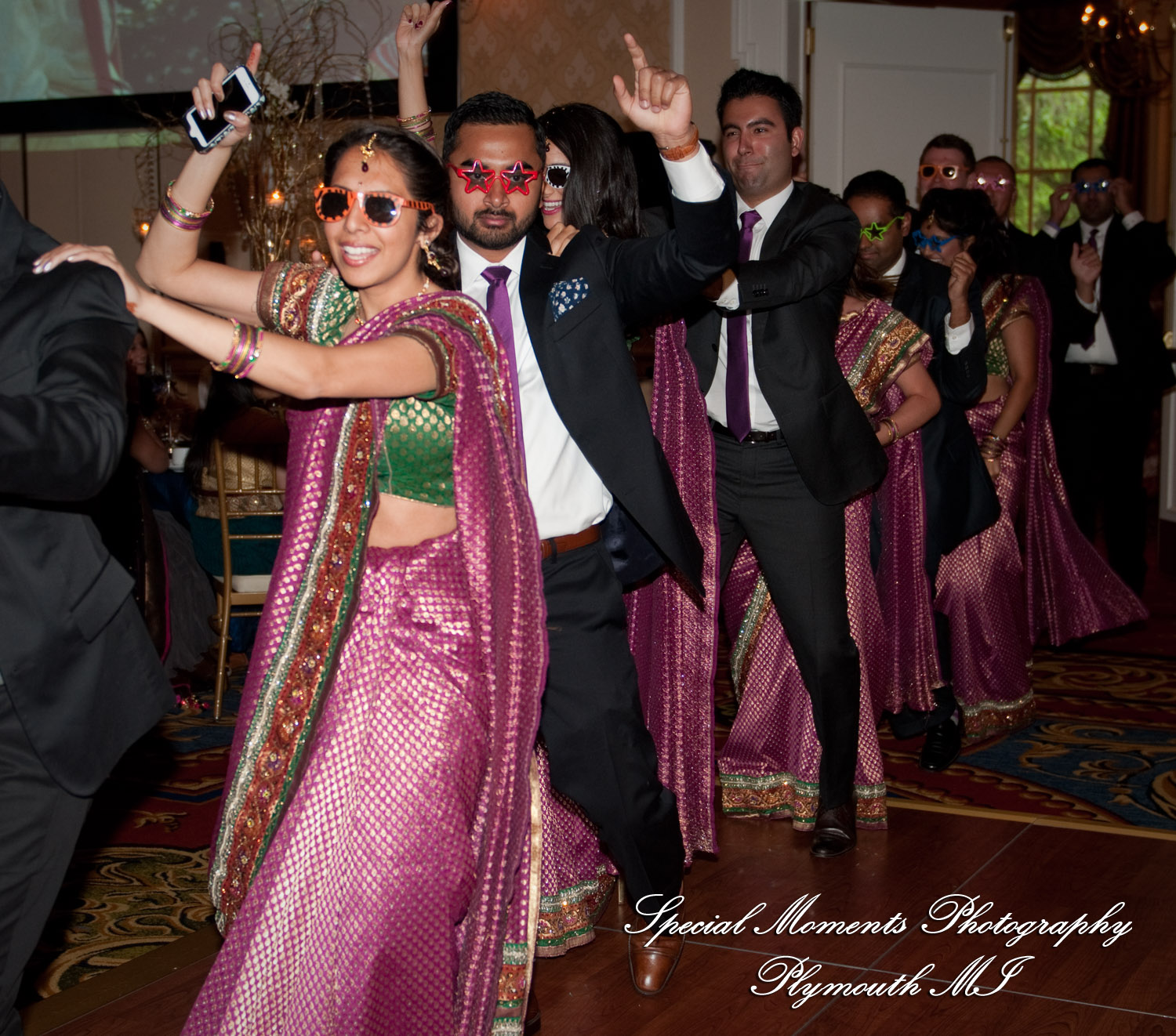 Sharmila & Sameer at Dearborn Inn Dearborn MI wedding photograph