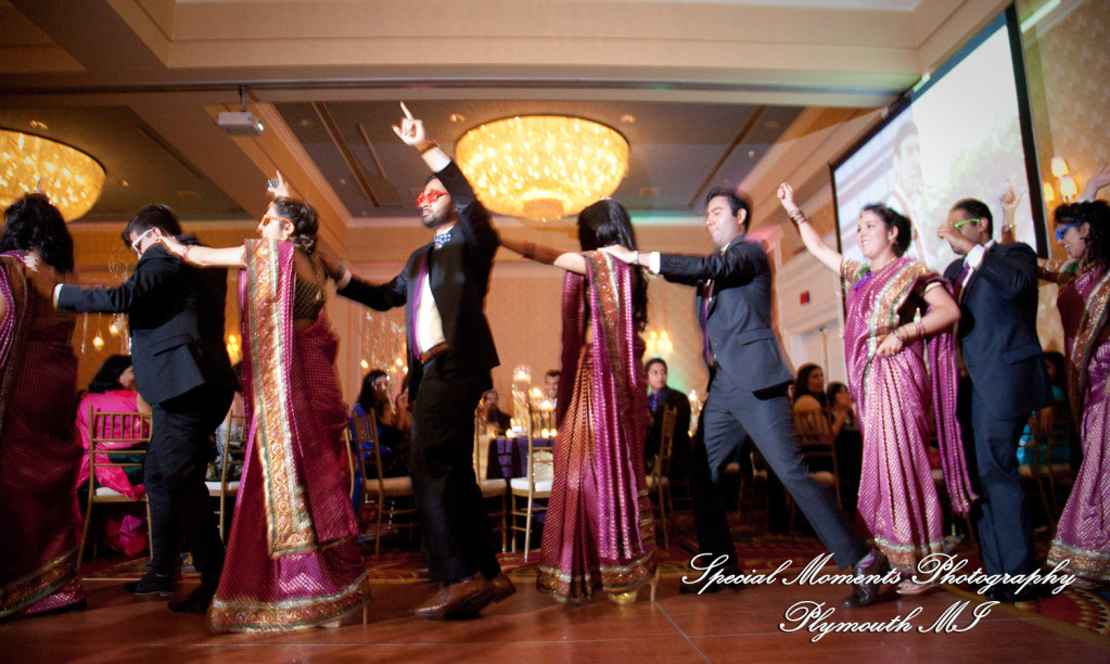 Sharmila & Sameer at Dearborn Inn Dearborn MI wedding photograph