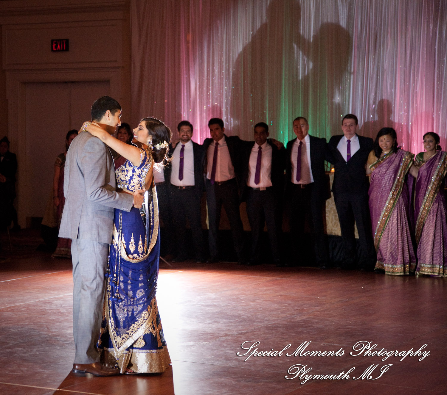 Sharmila & Sameer at Dearborn Inn Dearborn MI wedding photograph