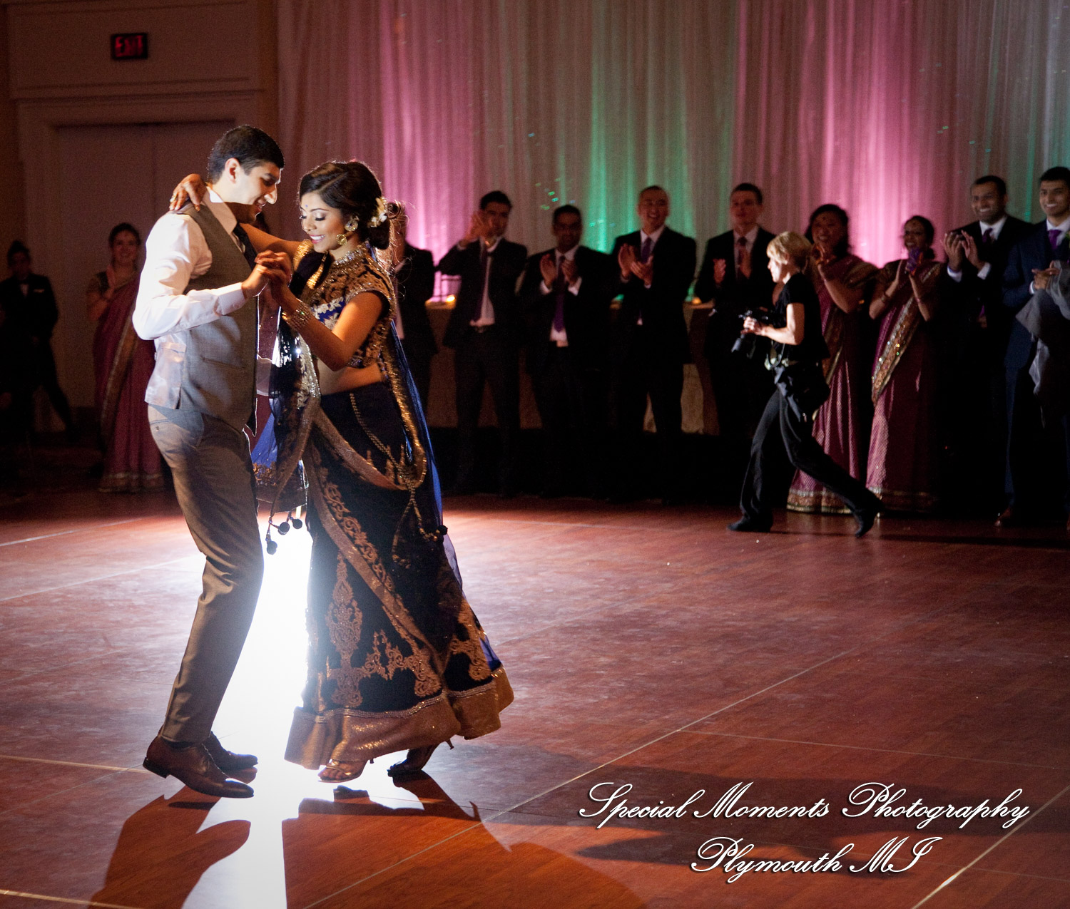 Sharmila & Sameer at Dearborn Inn Dearborn MI wedding photograph