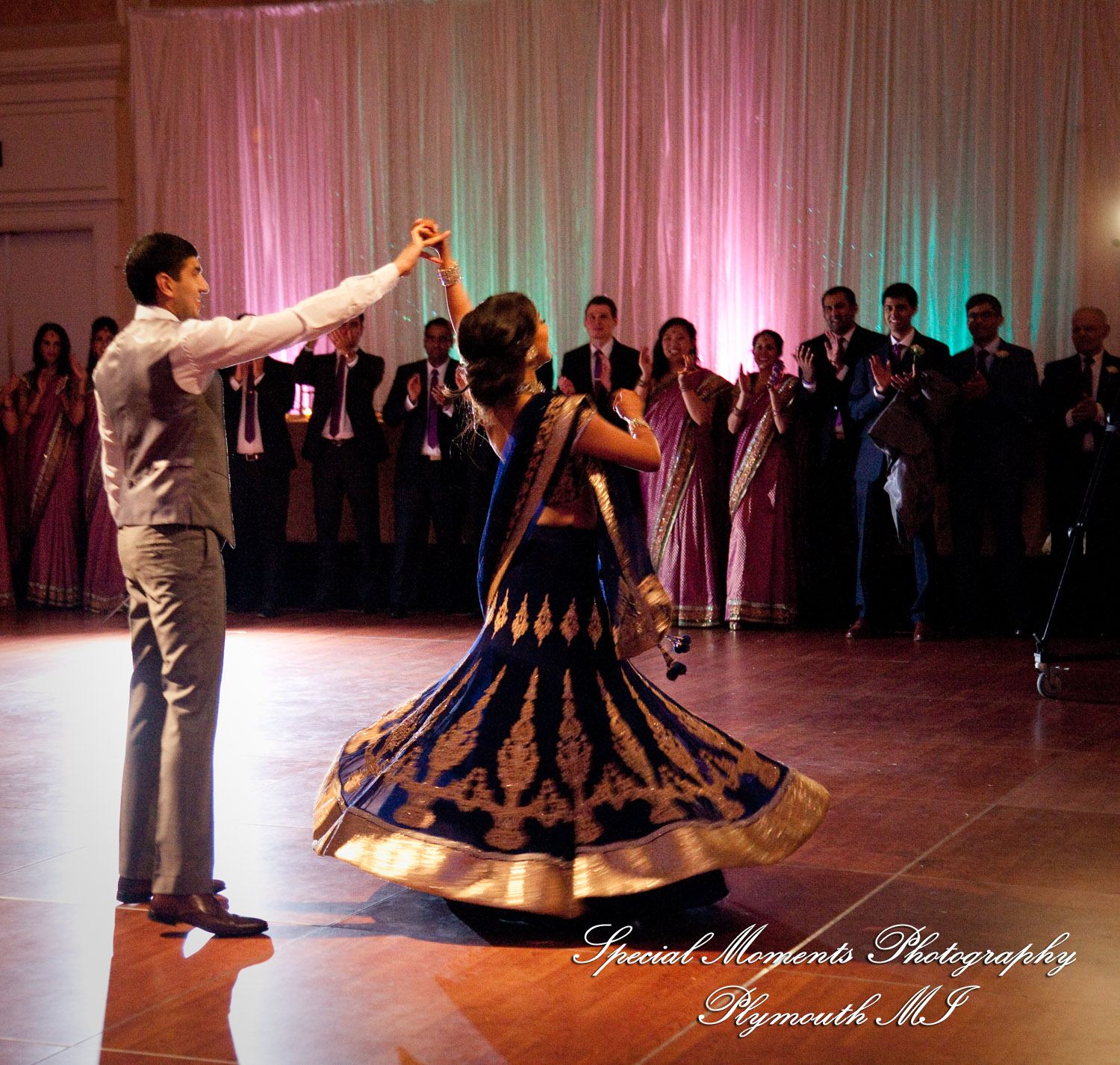 Sharmila & Sameer at Dearborn Inn Dearborn MI wedding photograph