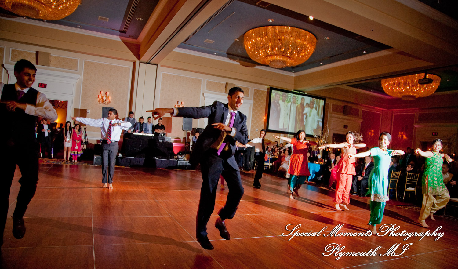 Sharmila & Sameer at Dearborn Inn Dearborn MI wedding photograph
