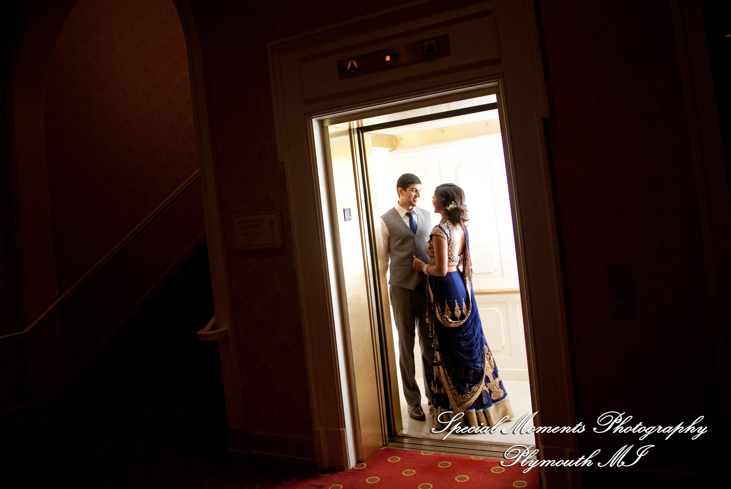 Sharmila & Sameer at Dearborn Inn Dearborn MI wedding photograph
