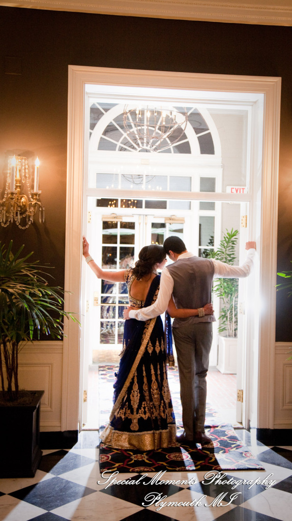 Sharmila & Sameer at Dearborn Inn Dearborn MI wedding photograph
