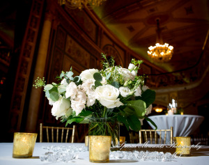 Julie & Tom Detroit Opera House Detroit MI wedding photograph