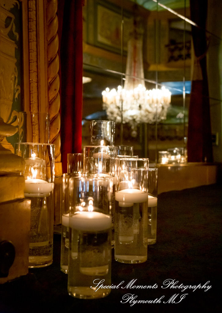Julie & Tom Detroit Opera House Detroit MI wedding photograph