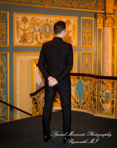 Julie & Tom Detroit Opera House Detroit MI wedding photograph