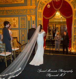 Julie & Tom Detroit Opera House Detroit MI wedding photograph