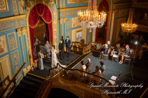 Julie & Tom Detroit Opera House Detroit MI wedding photograph