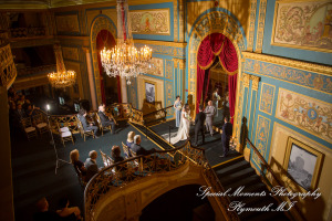Julie & Tom Detroit Opera House Detroit MI wedding photograph