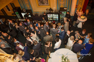 Julie & Tom Detroit Opera House Detroit MI wedding photograph