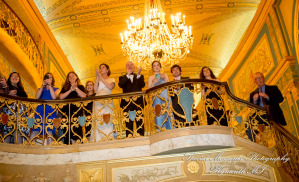 Julie & Tom Detroit Opera House Detroit MI wedding photograph