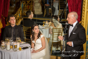 Julie & Tom Detroit Opera House Detroit MI wedding photograph