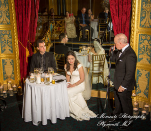 Julie & Tom Detroit Opera House Detroit MI wedding photograph