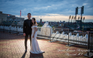 Julie & Tom Detroit Opera House Detroit MI wedding photograph