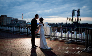 Julie & Tom Detroit Opera House Detroit MI wedding photograph