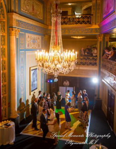 Julie & Tom Detroit Opera House Detroit MI wedding photograph