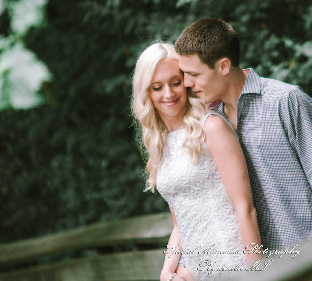 Amanda & Kevin Novi MI Engagement photograph