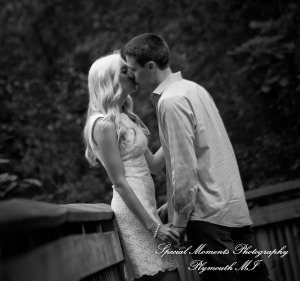 Amanda & Kevin Novi MI Engagement photograph