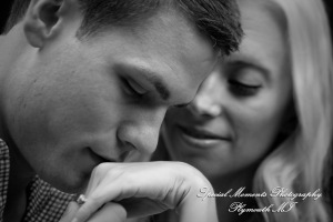 Amanda & Kevin Novi MI Engagement photograph