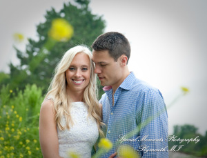 Amanda & Kevin Novi MI Engagement photograph