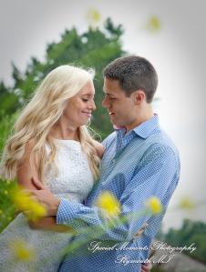 Amanda & Kevin Novi MI Engagement photograph