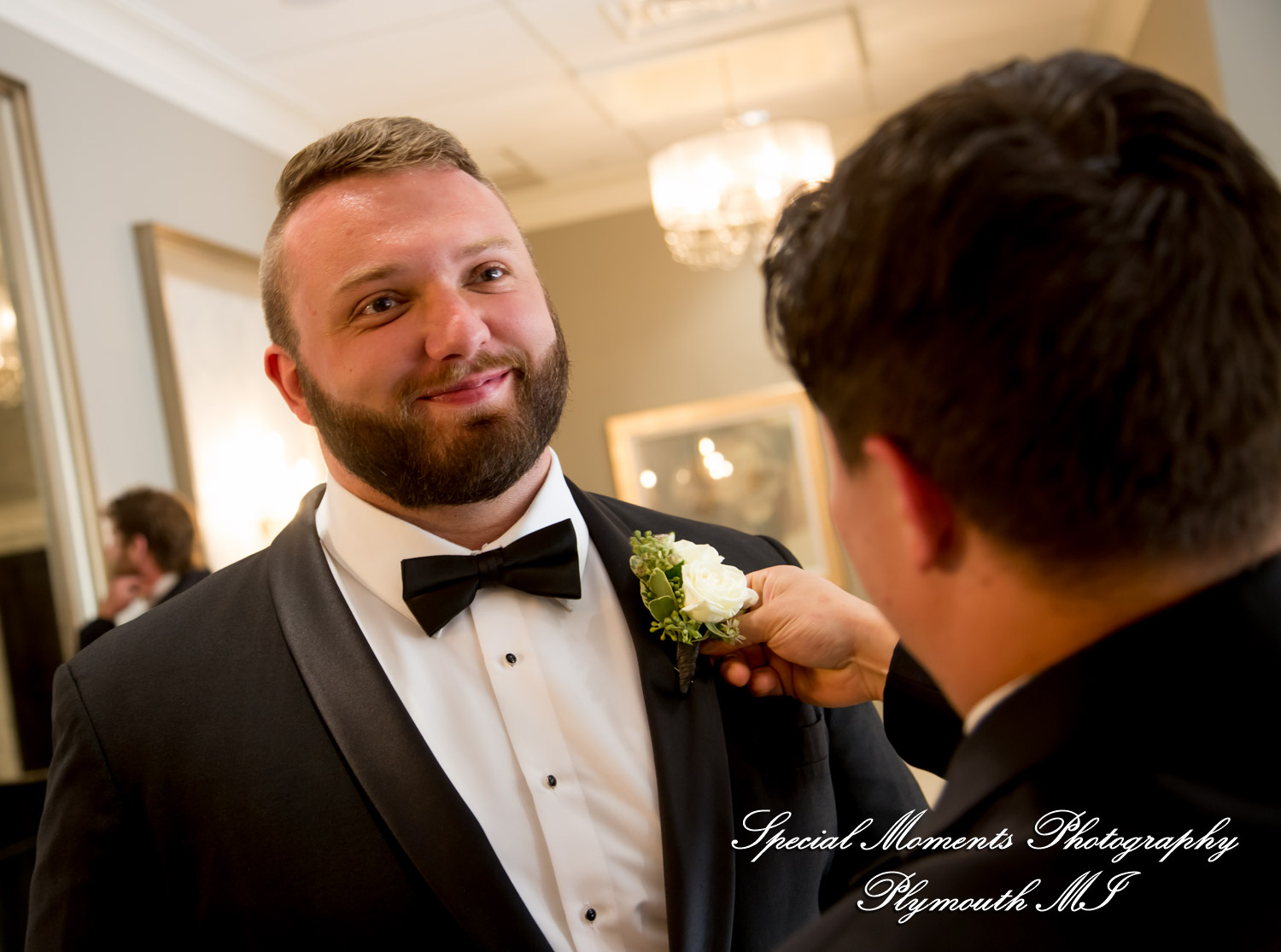 Aidan & Alex at Italian American Club Livonia MI wedding photograph
