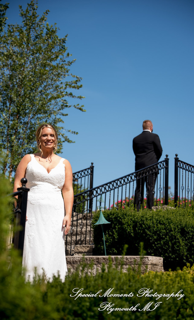 Aidan & Alex at Italian American Club Livonia MI wedding photograph