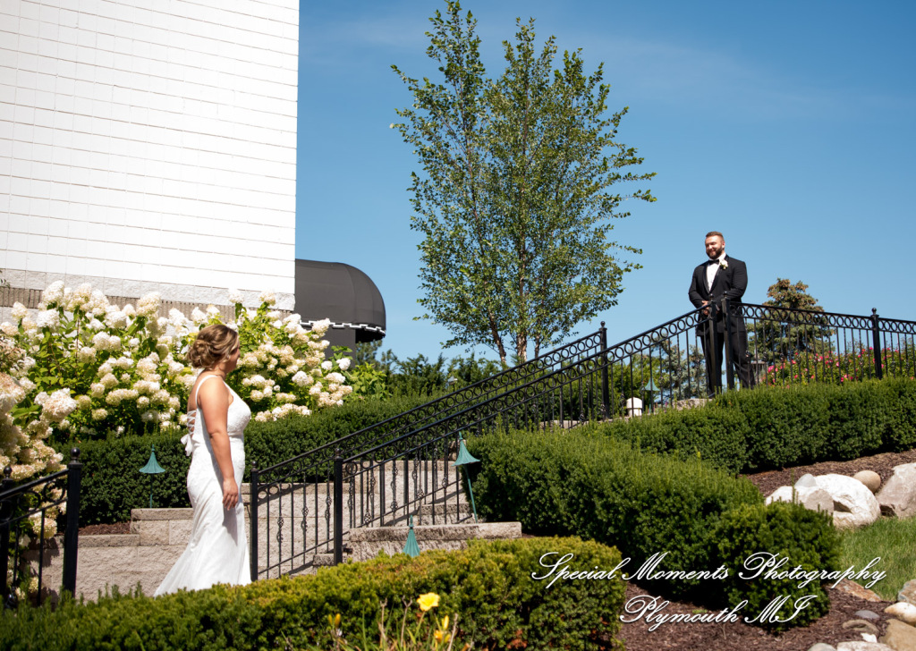 Aidan & Alex at Italian American Club Livonia MI wedding photograph