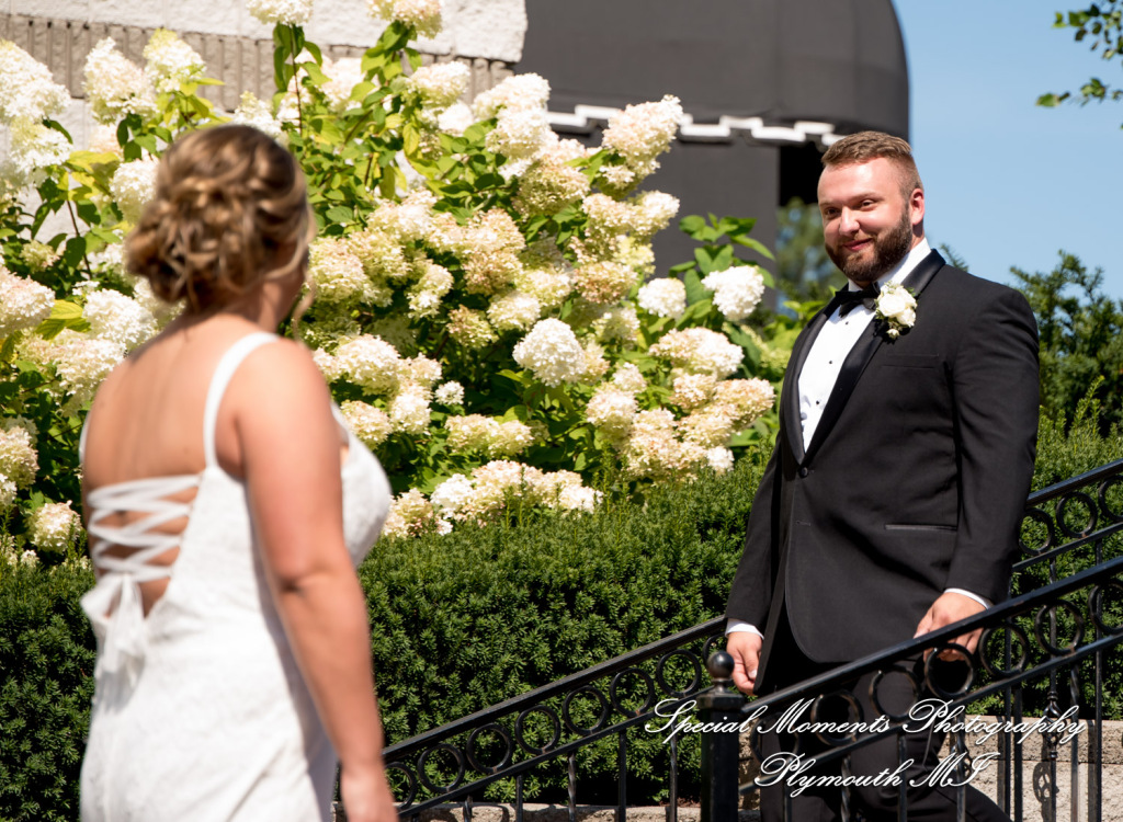 Aidan & Alex at Italian American Club Livonia MI wedding photograph