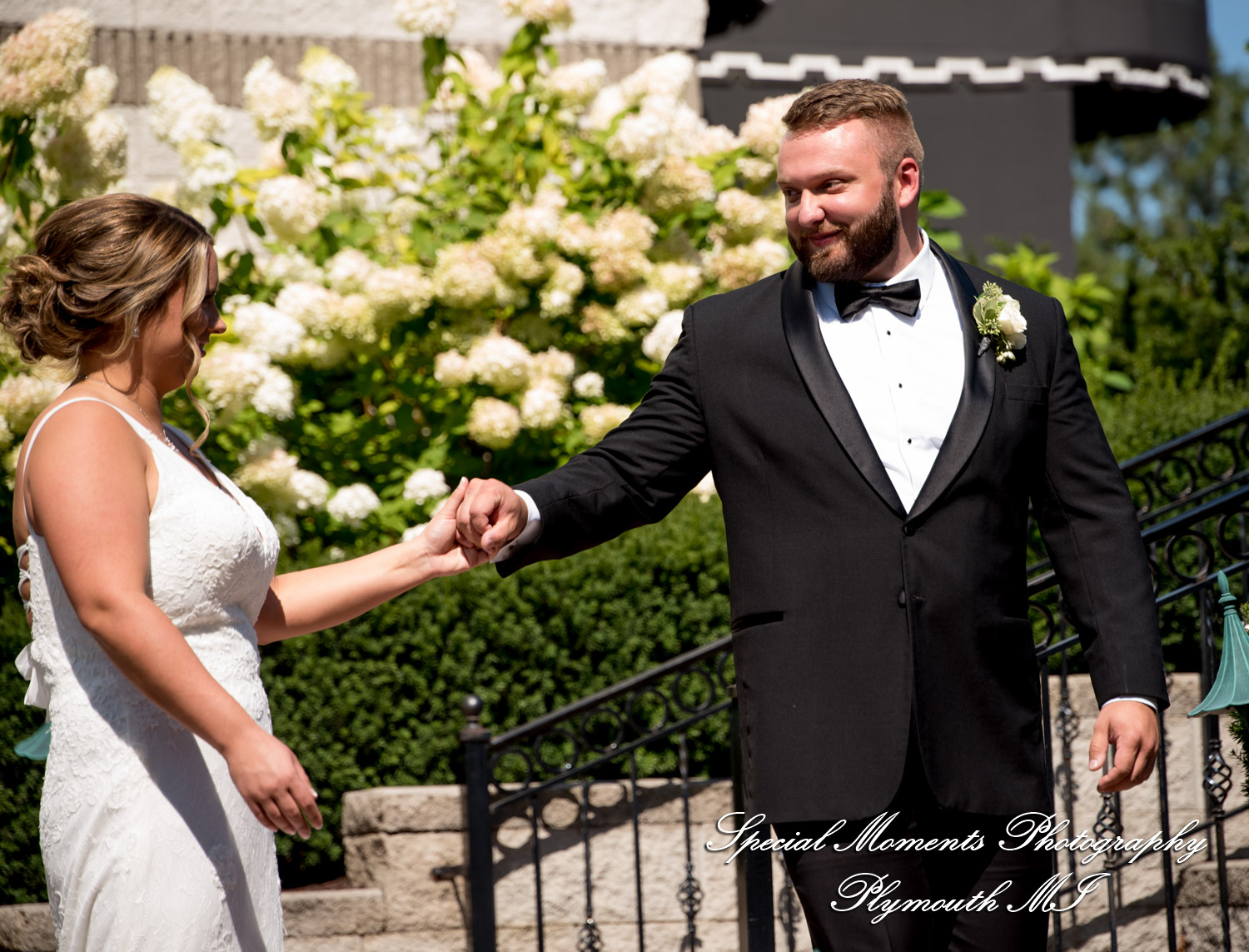 Aidan & Alex at Italian American Club Livonia MI wedding photograph