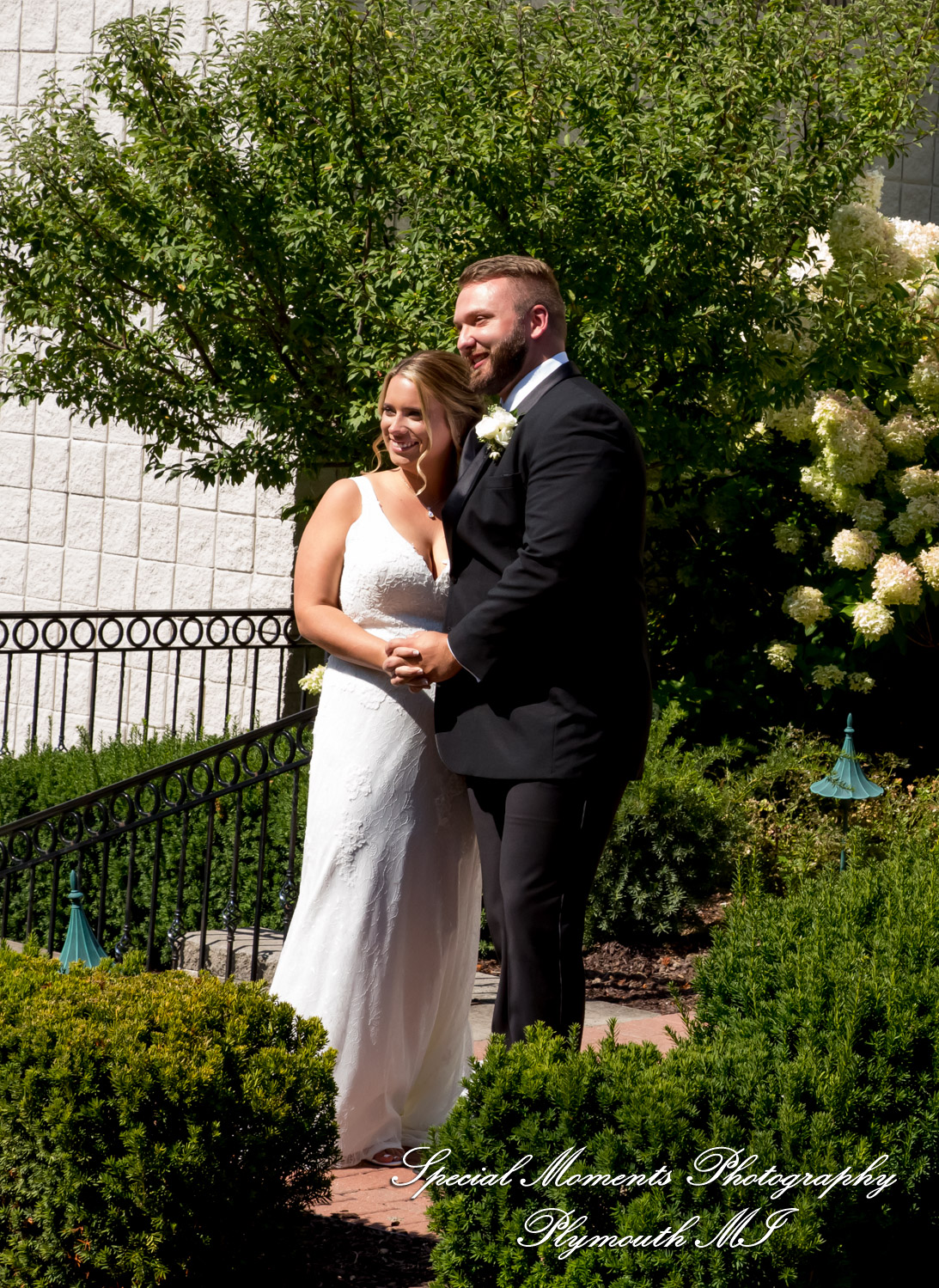 Aidan & Alex at Italian American Club Livonia MI wedding photograph