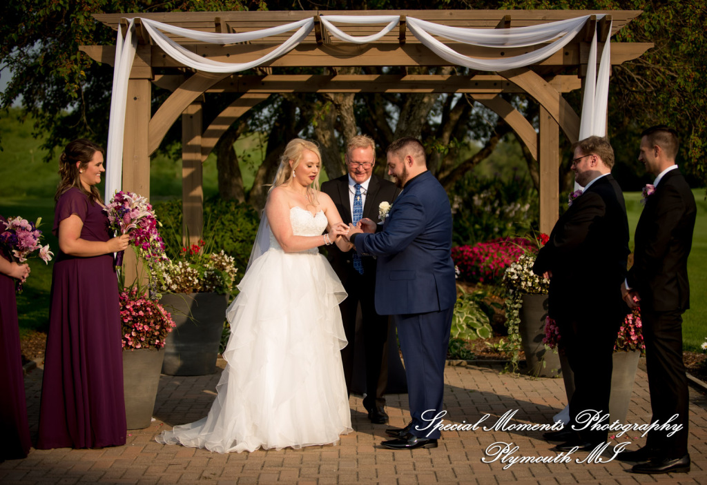 Taylor & Jacob Polo Fields Golf & Country Club Ann Arbor MI wedding photograph