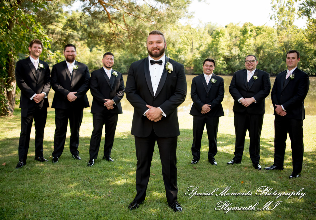 Aidan & Alex at Italian American Club Livonia MI wedding photograph