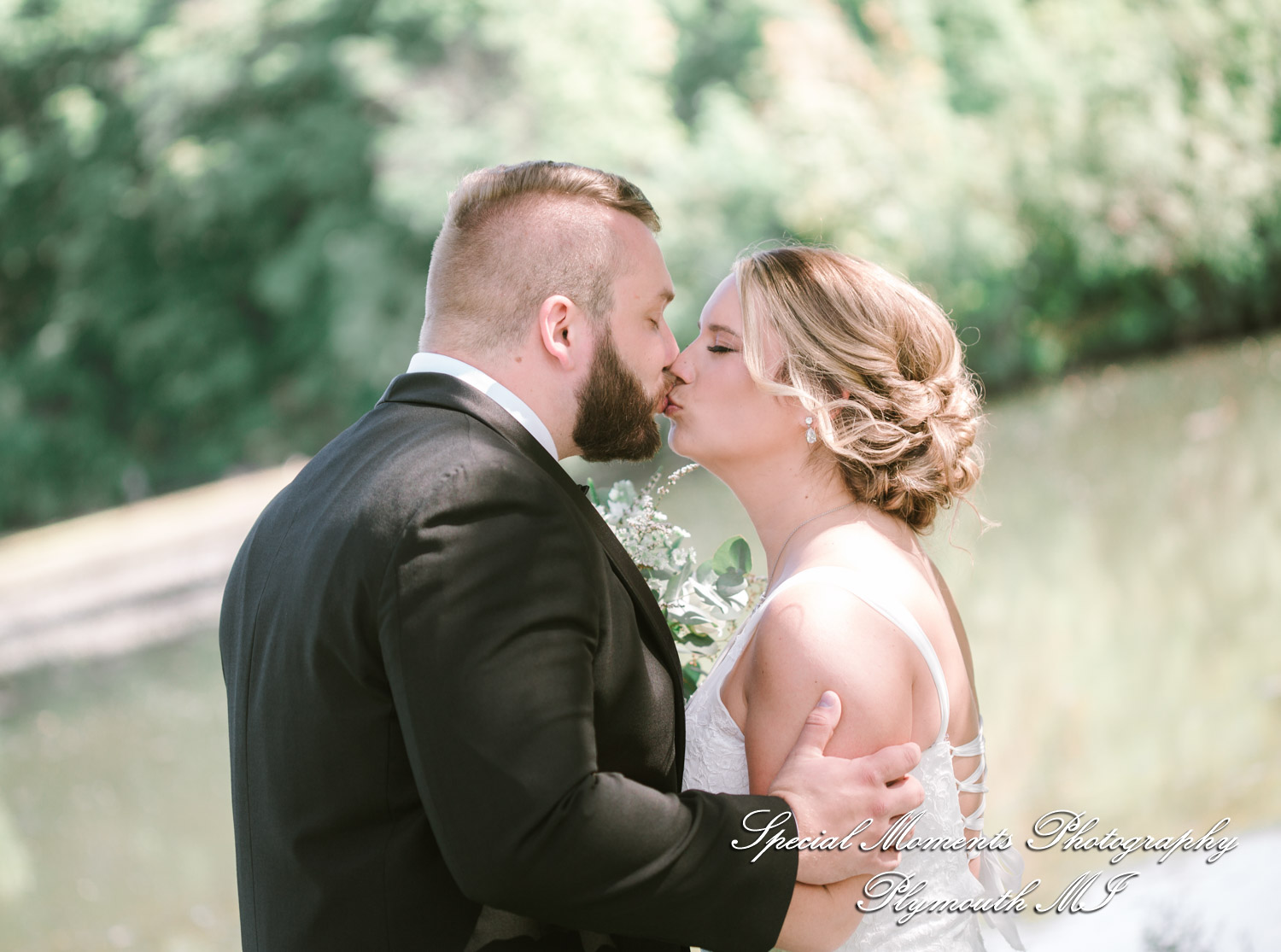 Aidan & Alex at Italian American Club Livonia MI wedding photograph