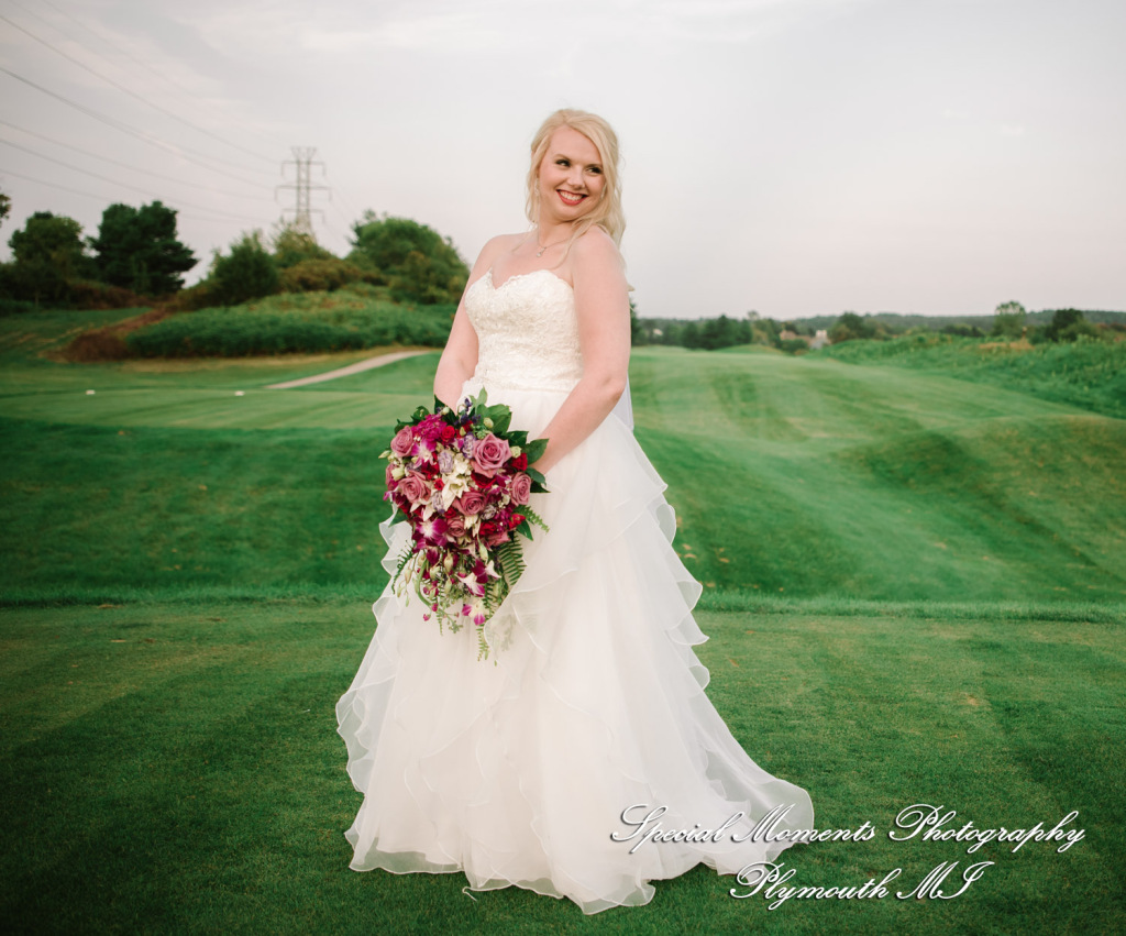Taylor & Jacob Polo Fields Golf & Country Club Ann Arbor MI wedding photograph