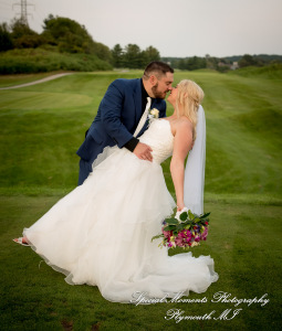 Taylor & Jacob Polo Fields Golf & Country Club Ann Arbor MI wedding photograph