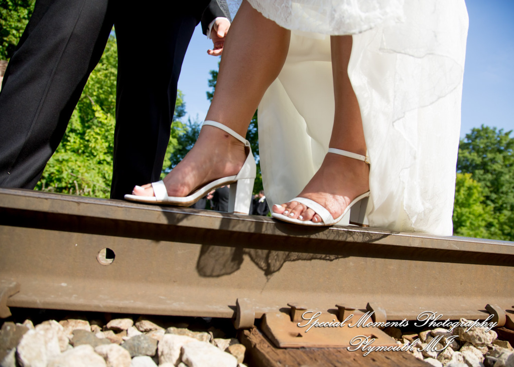 Aidan & Alex at Italian American Club Livonia MI wedding photograph