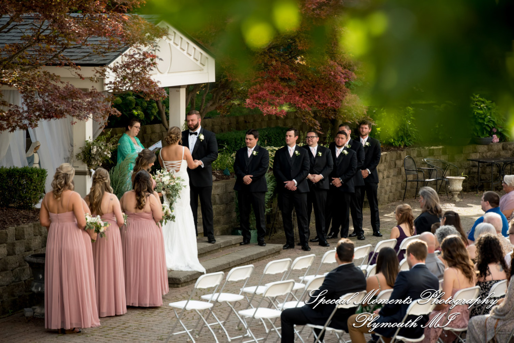 Aidan & Alex at Italian American Club Livonia MI wedding photograph