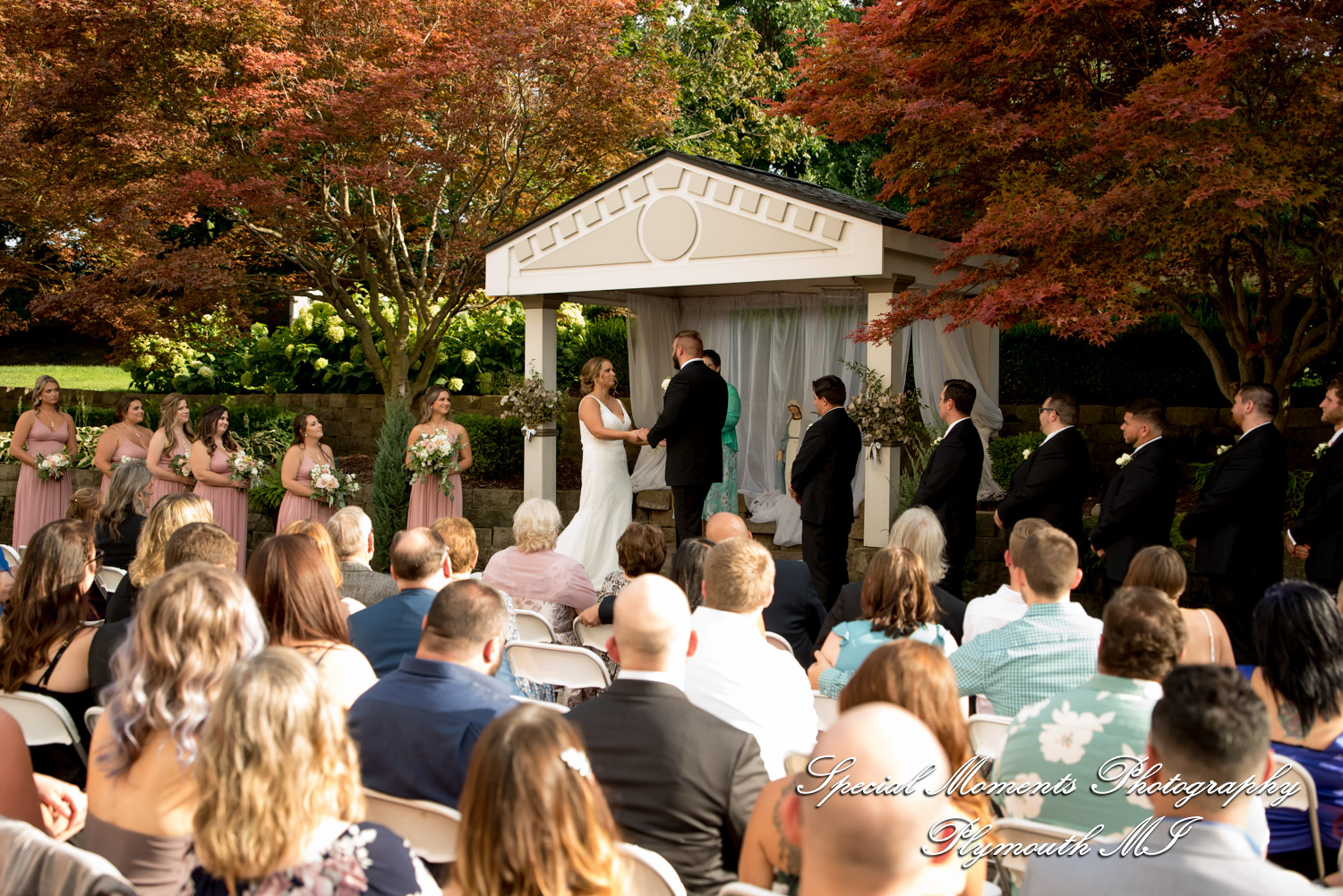 Aidan & Alex at Italian American Club Livonia MI wedding photograph