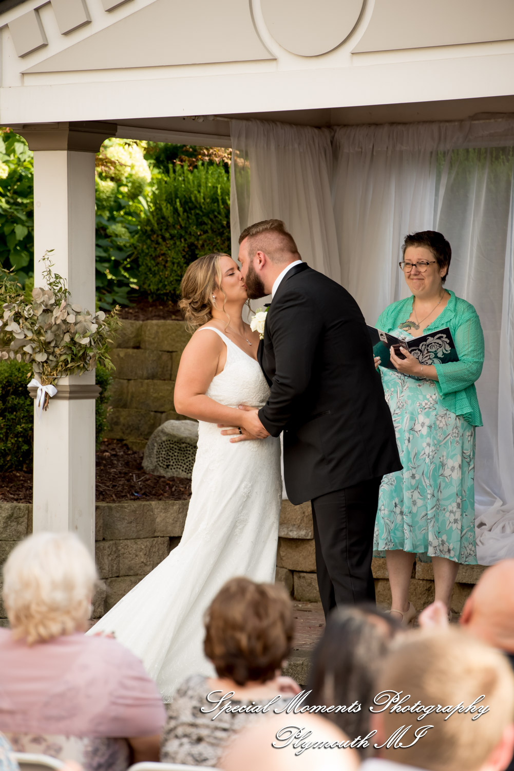 Aidan & Alex at Italian American Club Livonia MI wedding photograph