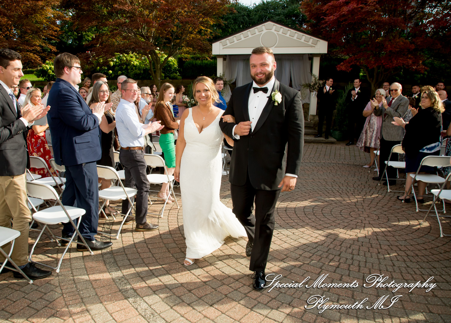 Aidan & Alex at Italian American Club Livonia MI wedding photograph