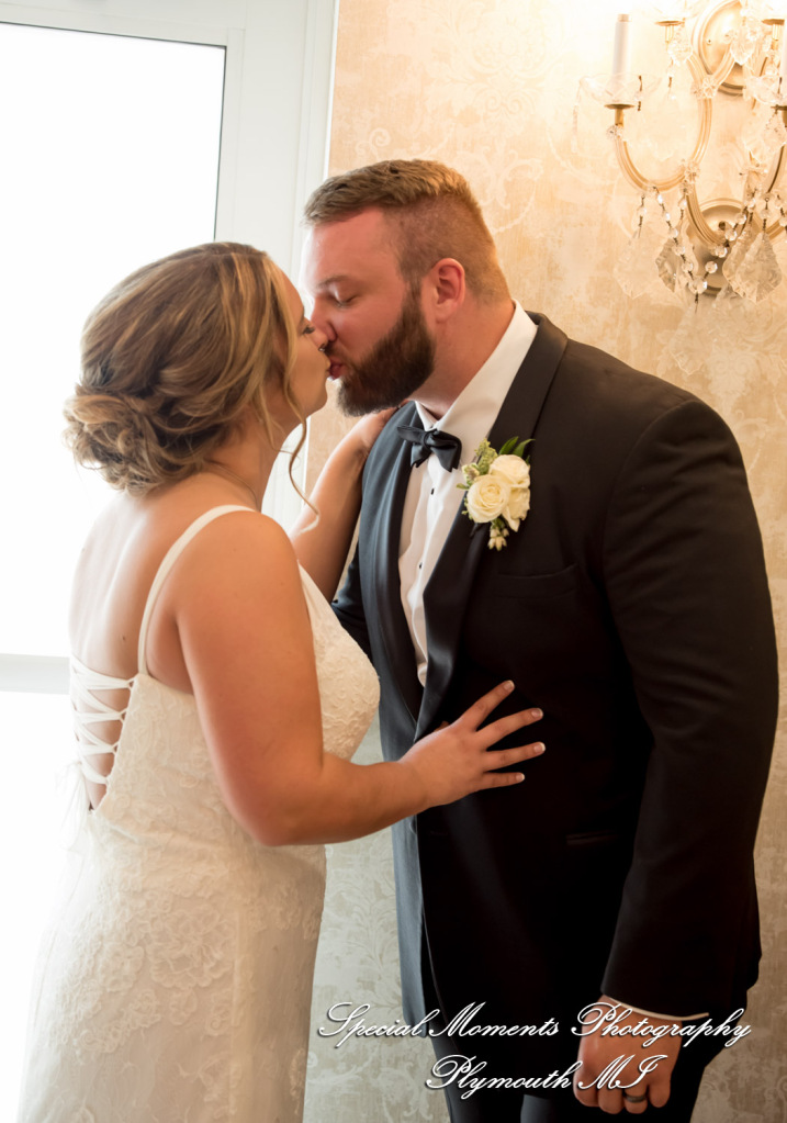 Aidan & Alex at Italian American Club Livonia MI wedding photograph