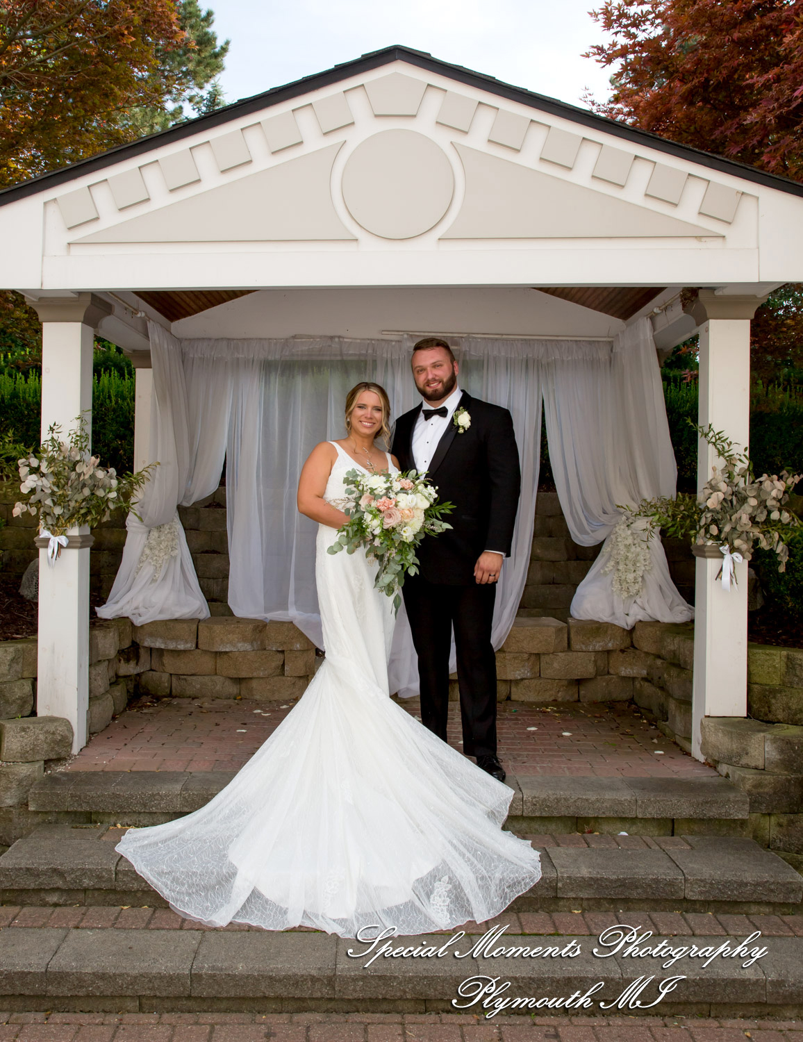 Aidan & Alex at Italian American Club Livonia MI wedding photograph