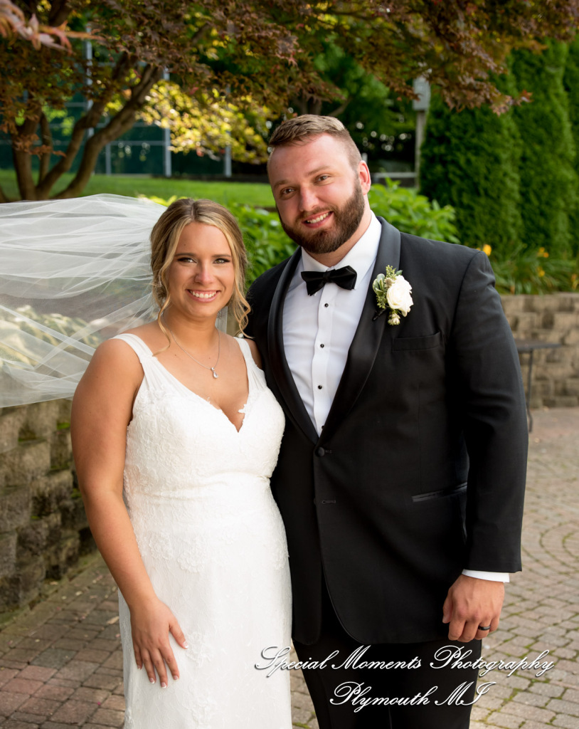 Aidan & Alex at Italian American Club Livonia MI wedding photograph