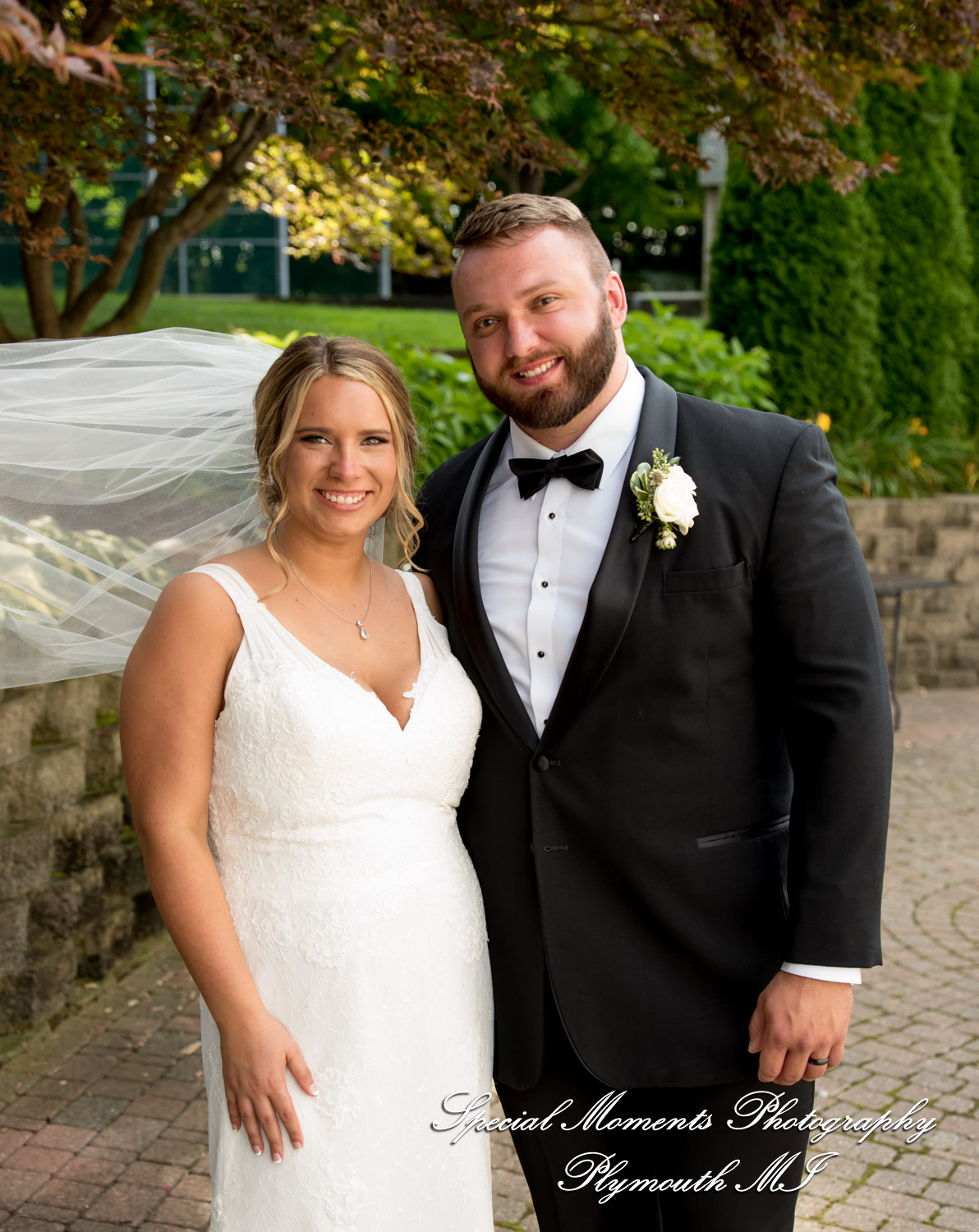 Aidan & Alex at Italian American Club Livonia MI wedding photograph
