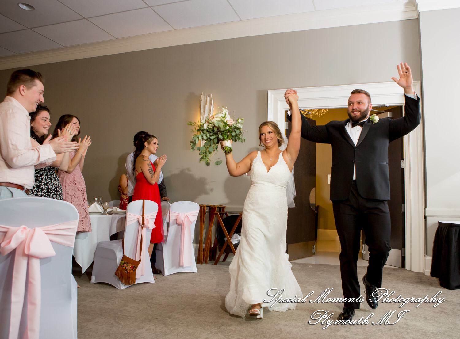 Aidan & Alex at Italian American Club Livonia MI wedding photograph