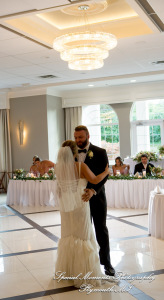 Aidan & Alex at Italian American Club Livonia MI wedding photograph