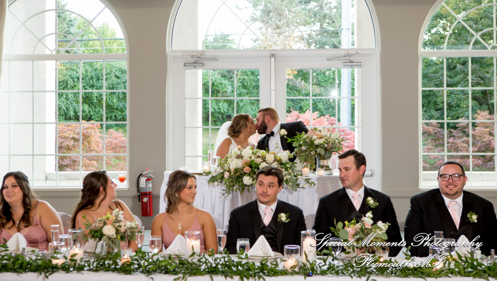 Aidan & Alex at Italian American Club Livonia MI wedding photograph